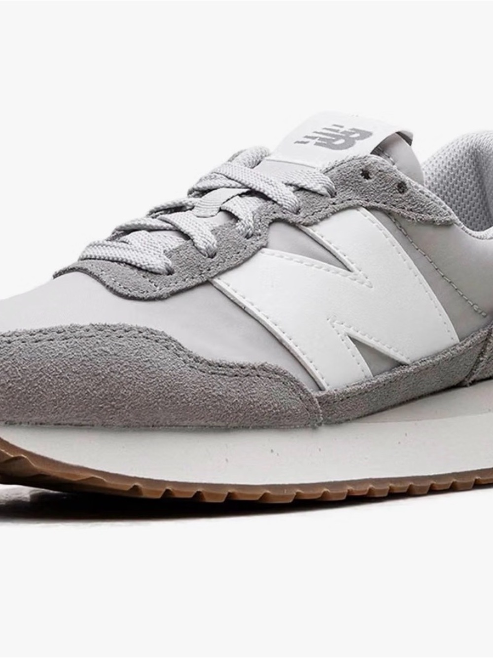 New Balance 237 V1 Women’s Sneakers in Light Gray/White